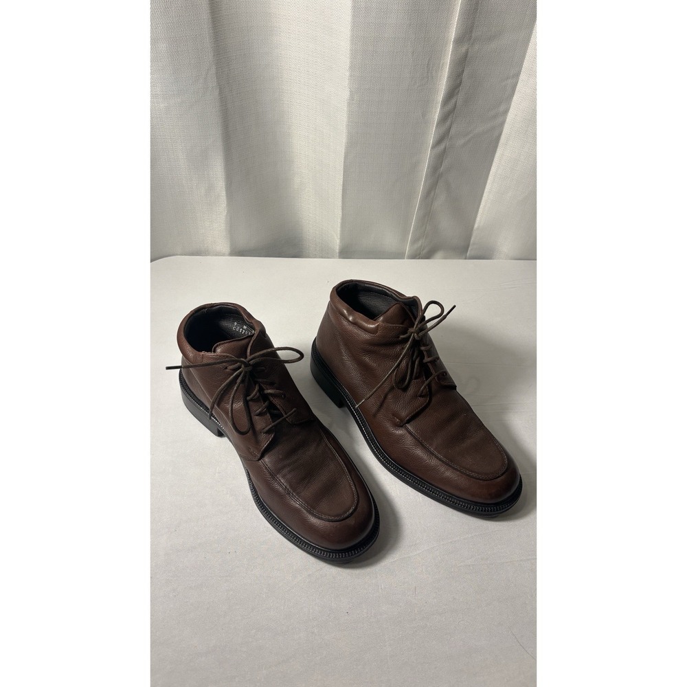 Cole Haan City Brown Leather Chukka Boots Men's Size 9M Lace Up Ankle Casual